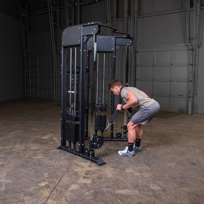 Body Solid GFT100 - Commercial Functional Trainer - Cable Cross Machine - Cable Pulley System Body Solid