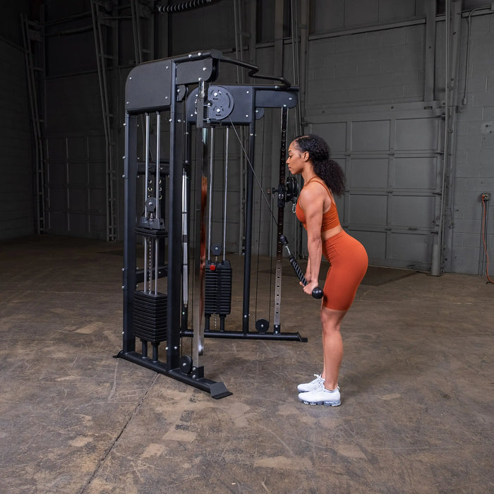 Body Solid GFT100 - Commercial Functional Trainer - Cable Cross Machine - Cable Pulley System Body Solid