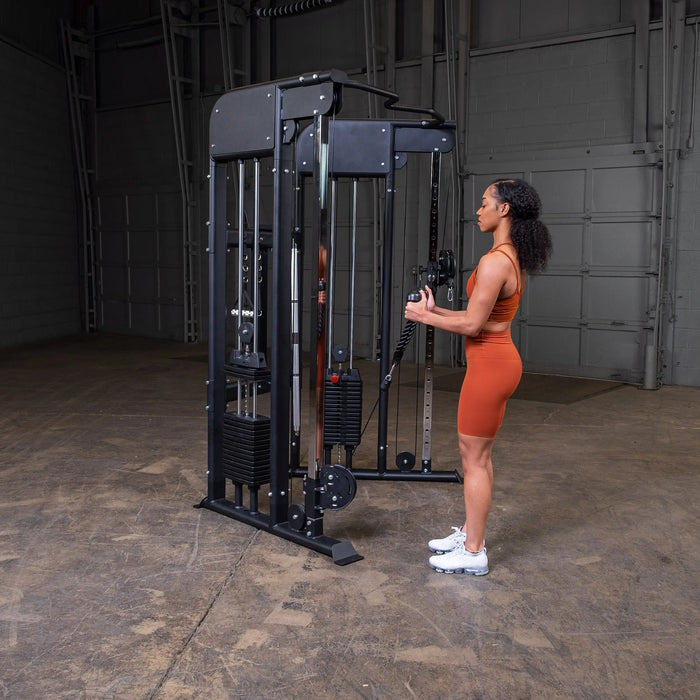 Body Solid GFT100 - Commercial Functional Trainer - Cable Cross Machine - Cable Pulley System Body Solid