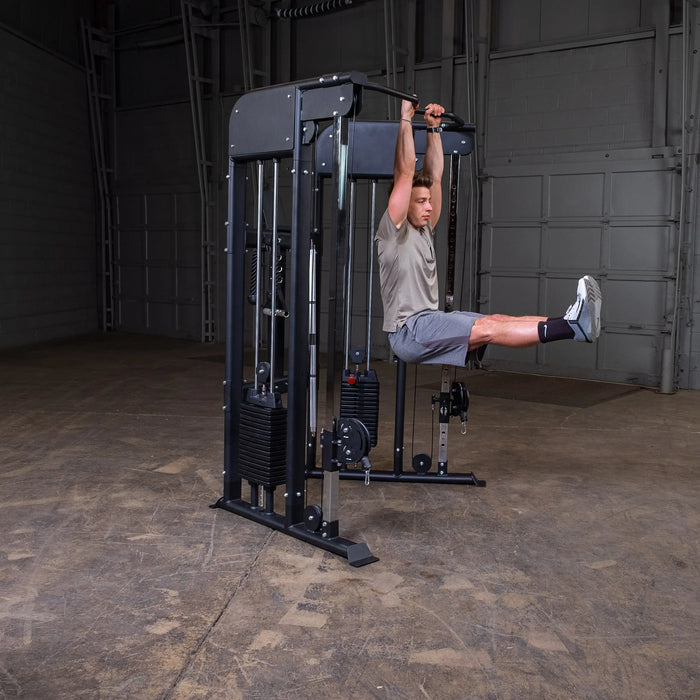 Body Solid GFT100 - Commercial Functional Trainer - Cable Cross Machine - Cable Pulley System Body Solid