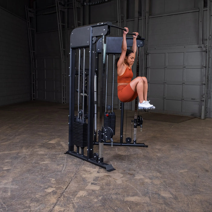 Body Solid GFT100 - Commercial Functional Trainer - Cable Cross Machine - Cable Pulley System Body Solid