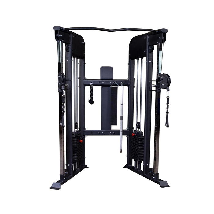 Body Solid GFT100 - Commercial Functional Trainer - Cable Cross Machine - Cable Pulley System Body Solid