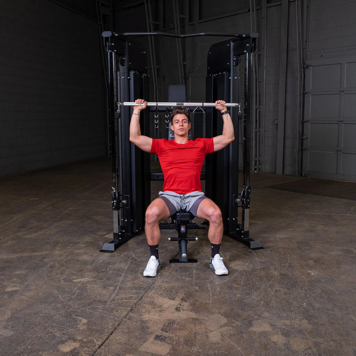Body Solid GFT100 - Commercial Functional Trainer - Cable Cross Machine - Cable Pulley System Body Solid