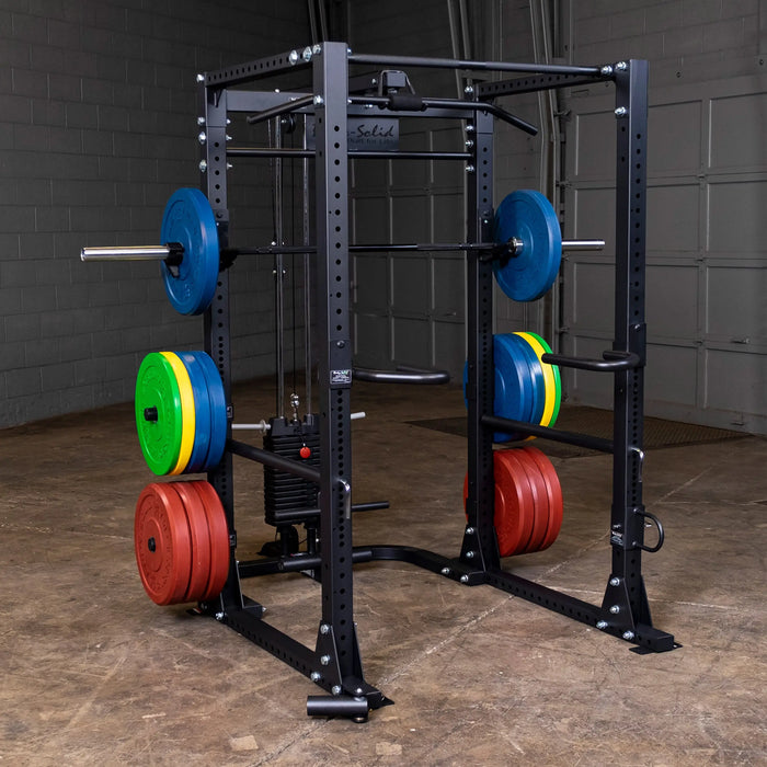 Body-Solid GPR400 Power Rack, Best for Home Gyms and Commercial, Squat Rack Under 80" Body Solid