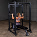 Body-Solid GPR400 Power Rack, Best for Home Gyms and Commercial, Squat Rack Under 80" Body Solid