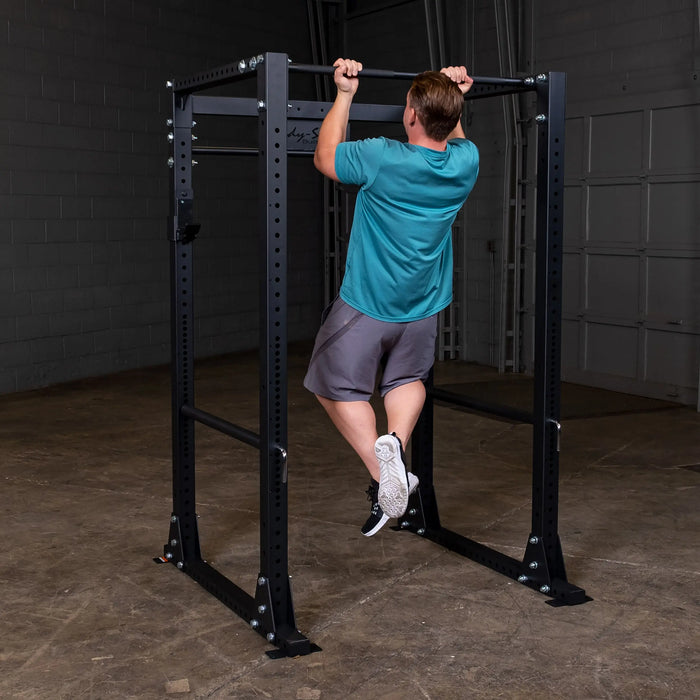 Body-Solid GPR400 Power Rack, Best for Home Gyms and Commercial, Squat Rack Under 80" Body Solid