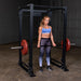 Body-Solid GPR400 Power Rack, Best for Home Gyms and Commercial, Squat Rack Under 80" Body Solid