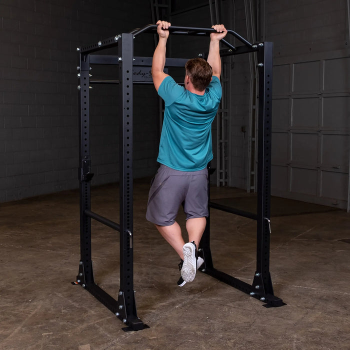 Body-Solid GPR400 Power Rack, Best for Home Gyms and Commercial, Squat Rack Under 80" Body Solid
