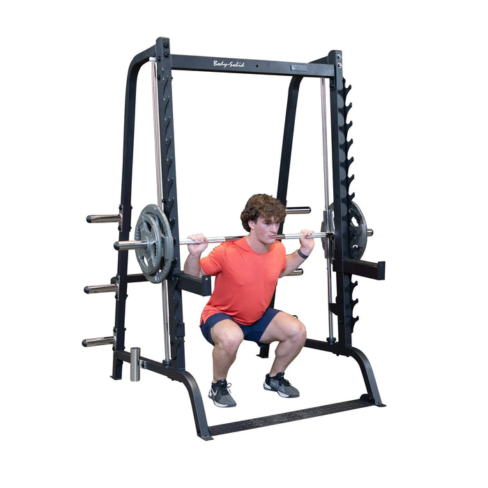 Body-Solid GS348B Series 7 Smith Machine for Commercial or Home Gyms Body Solid