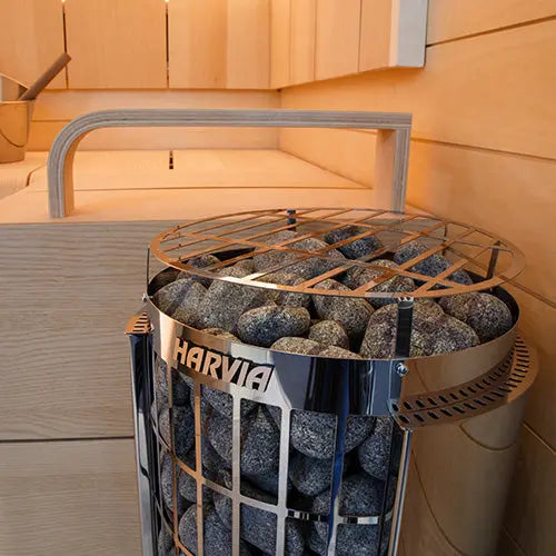 Harvia PC80E Cilindro Half Series 8kW Sauna Heater Harvia