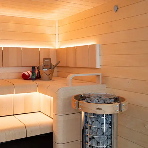 Harvia PC90E Cilindro Half Series 9kW Sauna Heater Harvia
