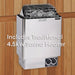 Finnmark FD-5 Trinity 4-Person Hybrid Indoor Infrared & Traditional Steam Sauna + Red Light Therapy | FD-KN005 Finnmark