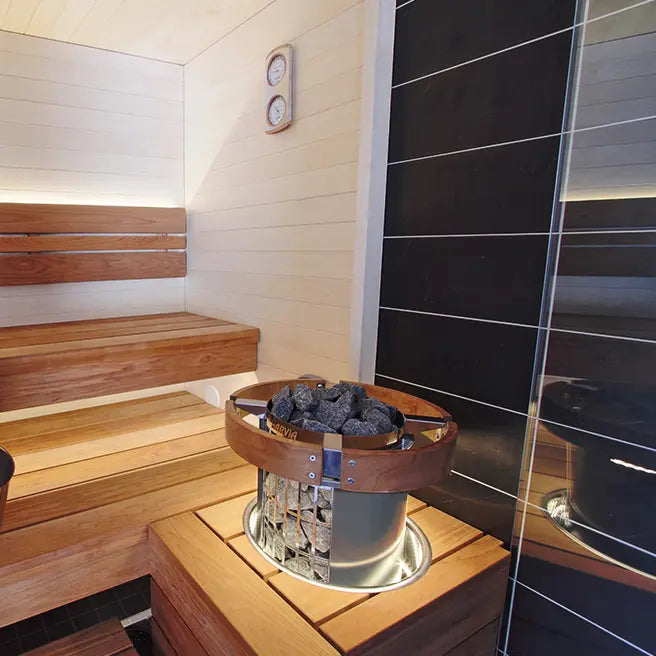 Harvia Cilindro PC60E Sauna Heater Package Harvia