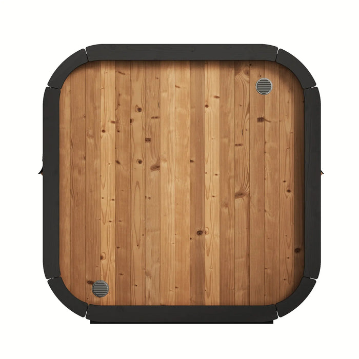SaunaLife 4 Person CL5G Cube-Series Outdoor Home Sauna Saunalife