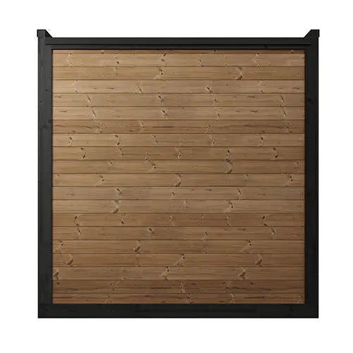 SaunaLife 6 Person GL6 Glass Corner Outdoor Traditional Sauna Saunalife