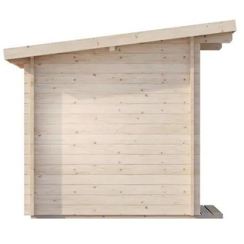 SaunaLife 6-Person G4 Outdoor Traditional Cabin Sauna Saunalife