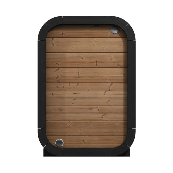 SaunaLife 2-Person CL3G Cube-Series Outdoor Home Sauna Saunalife