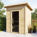 SaunaLife 4 Person G2 Outdoor Traditional Cabin Sauna Saunalife