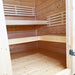 SaunaLife 4 Person G2 Outdoor Traditional Cabin Sauna Saunalife