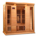Maxxus 4 Person Low EMF FAR Infrared Sauna Canadian Hemlock | MX-K406-01 Golden Designs