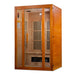 Maxxus Aspen Dual Tech 2-person Low EMF FAR Infrared Sauna Canadian Hemlock | MX-J206-02S Golden Designs