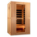 Maxxus Serenity Dual Tech 2 Person Low EMF FAR Infrared Sauna | MX-LS2-01 Golden Designs