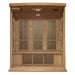 Maxxus 3-Person Near Zero EMF FAR Infrared Sauna Canadian Hemlock | MX-K306-01-ZF Golden Designs