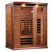 Maxxus 3-Person Near Zero EMF Full Spectrum Infrared Sauna | MX-M306-01-FS-CED Golden Designs