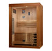 Golden Designs Sundsvall 2-Person Indoor Sauna & Harvia Traditional Electric Heater Kit | GDI-7289-02 Golden Designs