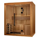 Golden Designs Copenhagen 3-Person Indoor Sauna & Harvia Traditional Electric Heater Kit | GDI-7389-02 Golden Designs