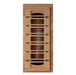 Golden Designs Reserve Edition 2-Person Full Spectrum Near Zero EMF FAR Infrared Sauna w/ Himalayan Salt Bar | GDI-8020-03 Golden Designs