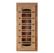 Golden Designs Reserve Edition 3-Person Corner Full Spectrum Near Zero EMF FAR Infrared Sauna w/ Himalayan Salt Bar | GDI-8035-03 Golden Designs