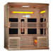 Golden Designs Reserve Edition 6-Person Full Spectrum Near Zero EMF FAR Infrared Sauna | GDI-8260-01 Golden Designs