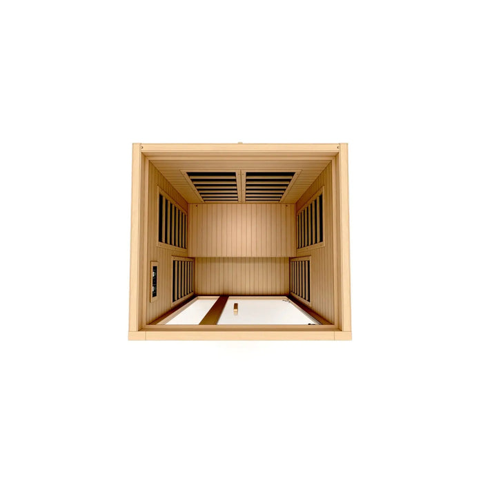 Dynamic Gracia 1-2-person Low EMF FAR Infrared Sauna | DYN-6119-01 Golden Designs