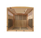 Dynamic Versailles 2-person Low EMF FAR Infrared Sauna | DYN-6202-03 Golden Designs