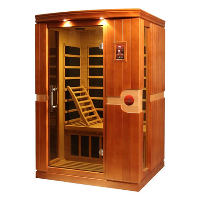 Dynamic Venice 2-person Low EMF FAR Infrared Sauna | DYN-6210-01