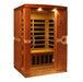 Dynamic Venice 2-person Low EMF FAR Infrared Sauna | DYN-6210-01 Golden Designs