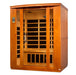 Dynamic Bellagio 3-person Low EMF FAR Infrared Sauna | DYN-6306-02 Golden Designs