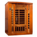 Dynamic Bellagio 3-person Low EMF FAR Infrared Sauna | DYN-6306-02 Golden Designs