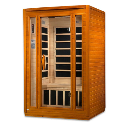 Dynamic San Marino 2-Person Low EMF FAR Infrared Sauna | DYN-6206-01