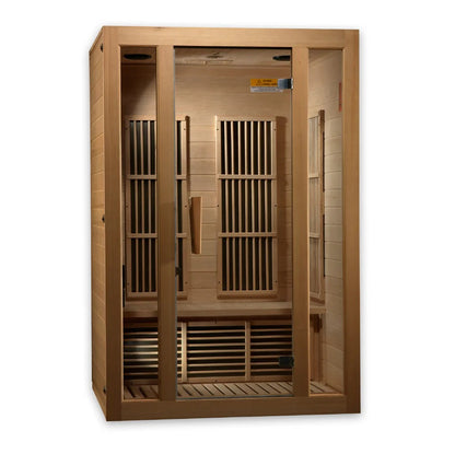 Maxxus Seattle 2 Person Low Emf Far Infrared Sauna Canadian Hemlock MX-J206-01
