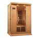 Maxxus 2 Person Low EMF FAR Infrared Sauna Natural Hemlock | MX-K206-01 Golden Designs