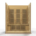 Maxxus 3-Person Low EMF FAR Infrared Sauna | MX-K306-01 Golden Designs