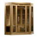 Maxxus 3 Person Corner Low EMF FAR Infrared Sauna Canadian Hemlock | MX-K356-01 Golden Designs