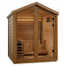Golden Designs Savonlinna 3-Person Red Cedar Outdoor Sauna & Harvia Traditional Electric Heater Kit | GDI-8503-01 Golden Designs