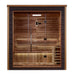 Golden Designs Drammen 3-Person Cedar Outdoor Sauna & Harvia Traditional Electric Heater Kit | GDI-8203-01 Golden Designs