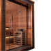 Golden Designs Bergen 6 Person Cedar Outdoor Sauna & Harvia Traditional Electric Heater Kit | GDI-8206-01 Golden Designs