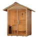 Golden Designs Arlberg 3 Person Outdoor Sauna & Harvia Traditional Electric Heater Kit | GDI-8103-01 Golden Designs