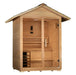 Golden Designs Arlberg 3 Person Outdoor Sauna & Harvia Traditional Electric Heater Kit | GDI-8103-01 Golden Designs