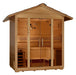 Golden Designs Vorarlberg 5-Person Outdoor Sauna & Harvia Traditional Electric Heater Kit | GDI-8105-01 Golden Designs
